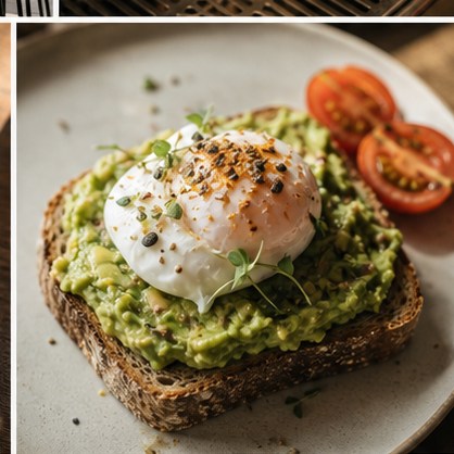 Tostado y brunch simple